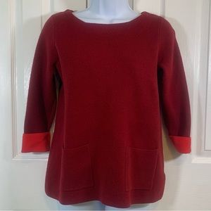 Vintage Cynthia‎ Rowley Color Block Sweater with Some Piling Size S